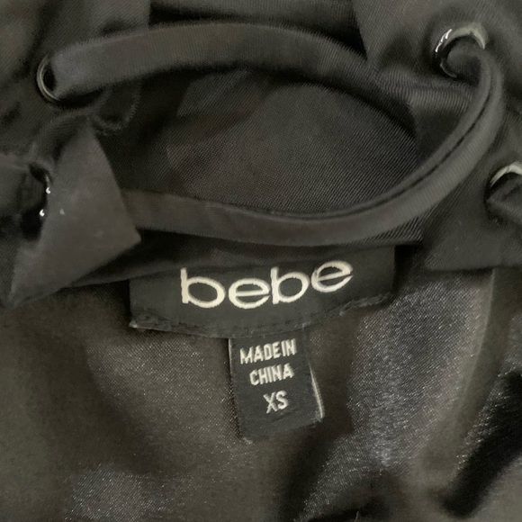 Bebe Strapless Black Top - Picture 4 of 4